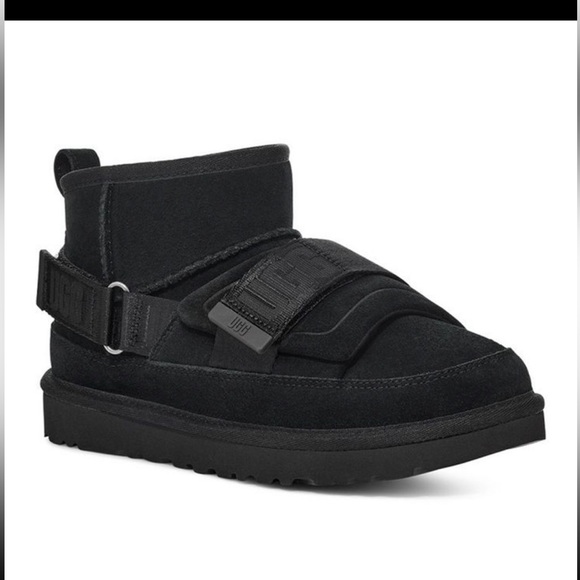NWOB UGG Classic Ultra Mini Hybrid Strap Short Boots - Picture 5 of 17